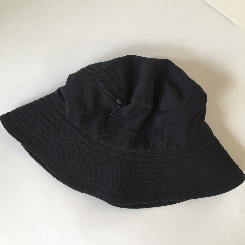 San Francisco Hat Co California Crusher black bucket hat ONE SIZE toggle tie